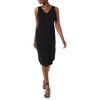 Amazon Essentials Women’s Lightweight Jersey Regular-Fit Sleeveless V-Neck Midi Dress, Easy to Wear, 41″ Length (Previously Daily Ritual)