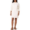 Amazon Essentials Women’s Long Sleeve Sweatshirt Dress(Eggshell White)
