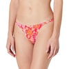 Bright Poppy Red Folk Floral