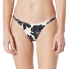 Cream Black Floral