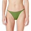 Amazon Essentials Women’s Low Rise No-tie String Swim Bikini Bottom(Olive)