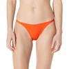Amazon Essentials Women’s Low Rise No-tie String Swim Bikini Bottom(Orange)