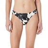 Cream Black Floral