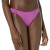 Amazon Essentials Women’s Ruched Side Tab Full Coverage Bikini Swimsuit Bottom(Violet)