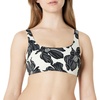 Cream Black Floral