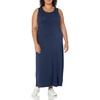 Amazon Essentials Women’s Tank Maxi Dress(Navy)