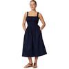 Amazon Essentials x Sofia Grainge Mommy & Me Cotton Sateen Dresses(Navy)