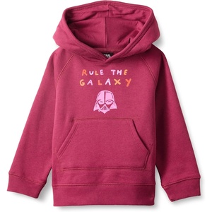Amazon Essentials Disney | Marvel | Star Wars | Frozen | Princess Girls and Toddlers’ Fleece Pullover Hoodie Sweatshirt(Star Wars Rule the Galaxy)