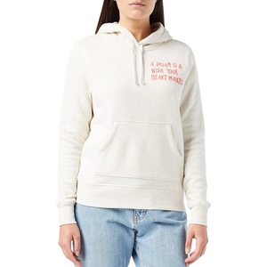 Amazon Essentials Disney | Marvel | Star Wars | Princess Women’s Fleece Hooded Pullover Sweatshirts (Available in Plus Size)(Princess Wish)