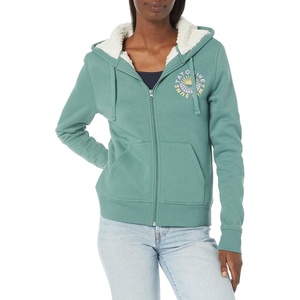 Amazon Essentials Disney | Marvel | Star Wars | Princess Women’s Fleece Sherpa-Lined Full-Zip Hooded Sweatshirt(Star Wars Tatooine Sun)