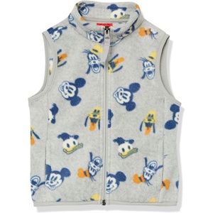 Amazon Essentials Disney | Marvel | Star Wars Boys and Toddlers’ Polar Fleece Puffer Vests(Mickey and Friends)