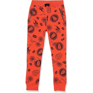 Amazon Essentials Disney | Marvel | Star Wars Boys and Toddlers’ Zip-Pocket Fleece Jogger Pants (Previously Spotted Zebra)(Marvel Spider-man)