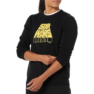 Amazon Essentials Disney | Marvel | Star Wars Men’s Crewneck Pullover Sweaters(Star Wars Logo)