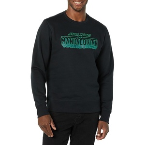 Amazon Essentials Disney | Marvel | Star Wars Men’s Fleece Crewneck Sweatshirt(Star Wars Mando Logo)