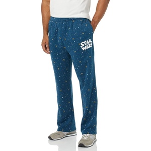 Amazon Essentials Disney | Marvel | Star Wars Men’s Fleece Sweatpants with Pockets (Available in Big & Tall)(Star Wars Logo Ships)
