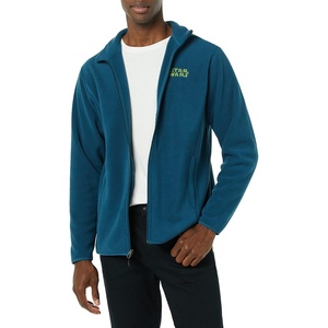 Amazon Essentials Disney | Marvel | Star Wars Men’s Polar Fleece Full-Zip Mock Insulated Outerwear Jackets(Star Wars Logo)