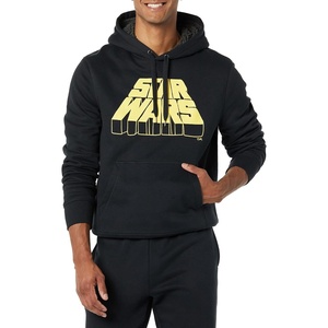 Amazon Essentials Disney | Marvel | Star Wars Men’s Sherpa-Lined Hooded Pullover Sweatshirt(Star Wars Logo)