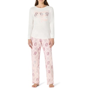 Amazon Essentials Disney | Marvel | Star Wars Women’s Flannel Pajama Sleep Sets, PJs Pants Nightwear(Princess Dreams)