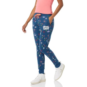 Amazon Essentials Disney | Marvel | Star Wars Women’s French Terry Fleece Jogger Sweatpants(Star Wars Ships)