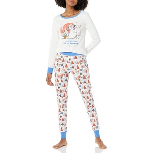Amazon Essentials Disney | Marvel | Star Wars Women’s Snug-Fit Cotton Pajama Set(Star Wars Mando Winter)