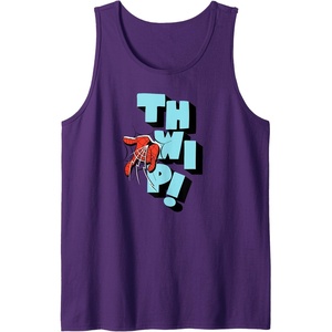 Amazon Essentials Marvel Spider-Man Hand Thwip! Web-Slinger Tank Top(Purple)