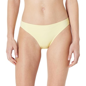Amazon Essentials Women’s Classic Full Coverage Bikini Swimsuit Bottom(Light Yellow)