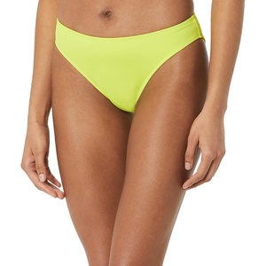 Amazon Essentials Women’s Classic Full Coverage Bikini Swimsuit Bottom(Yellow)
