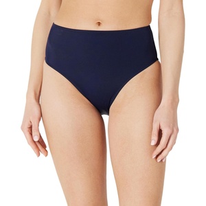 Amazon Essentials Women’s High Waist High Leg Bikini Bottom(Navy)