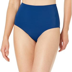 Amazon Essentials Women’s High Waist Swim Bottom (Available in Plus Size)(Deep Blue)