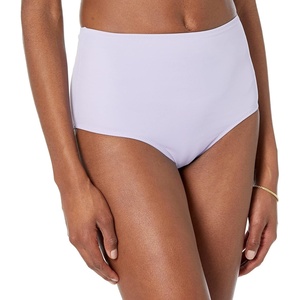 Amazon Essentials Women’s High Waist Swim Bottom (Available in Plus Size)(Lavender)