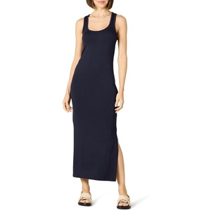 Amazon Essentials Women’s Supersoft Terry Racerback Maxi Dress (Previously Daily Ritual)(Navy)