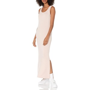 Amazon Essentials Women’s Supersoft Terry Racerback Maxi Dress (Previously Daily Ritual)(Pink)