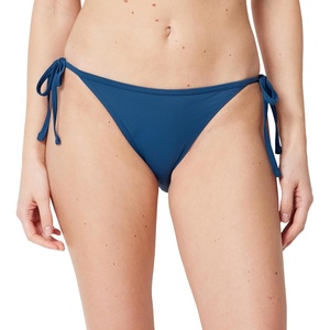 Amazon Essentials Women’s Tie Side Bikini Bottom(Deep Blue)