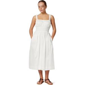 Amazon Essentials x Sofia Grainge Mommy & Me Cotton Sateen Dresses(White)