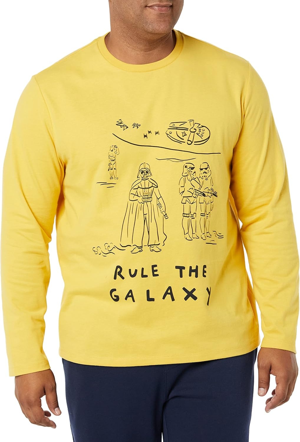 image:imageAmazon Essentials Disney Marvel Star Wars Mens LongSleeve TShirts 29 Length Pack of 2Star Wars Troopers