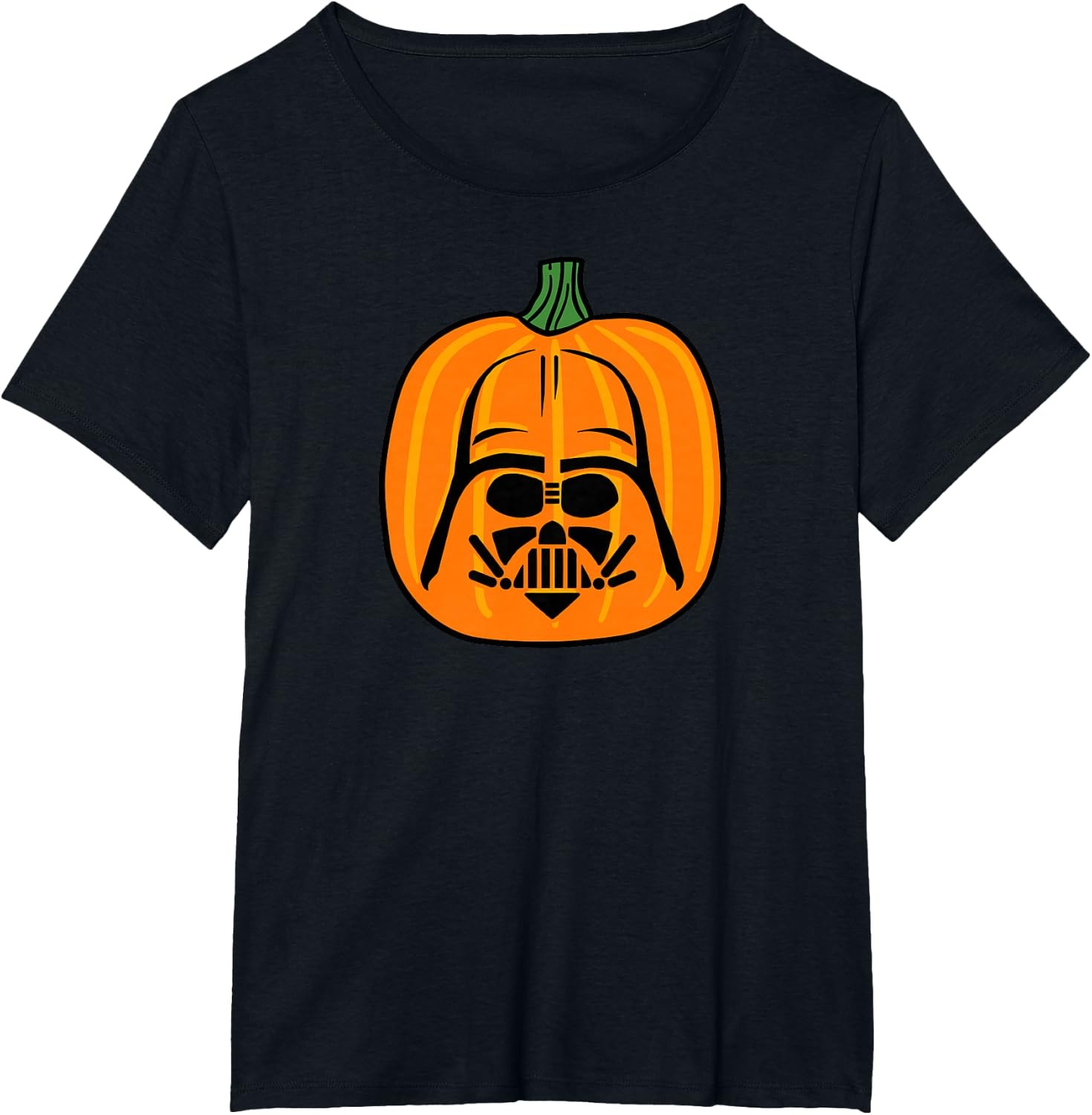 image:imageAmazon Essentials Star Wars Darth Vader Halloween Pumpkin Jack OLantern TShirtBlack