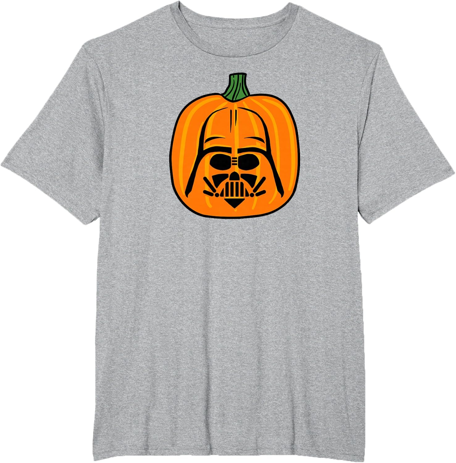 image:imageAmazon Essentials Star Wars Darth Vader Halloween Pumpkin Jack OLantern TShirtHeather Grey