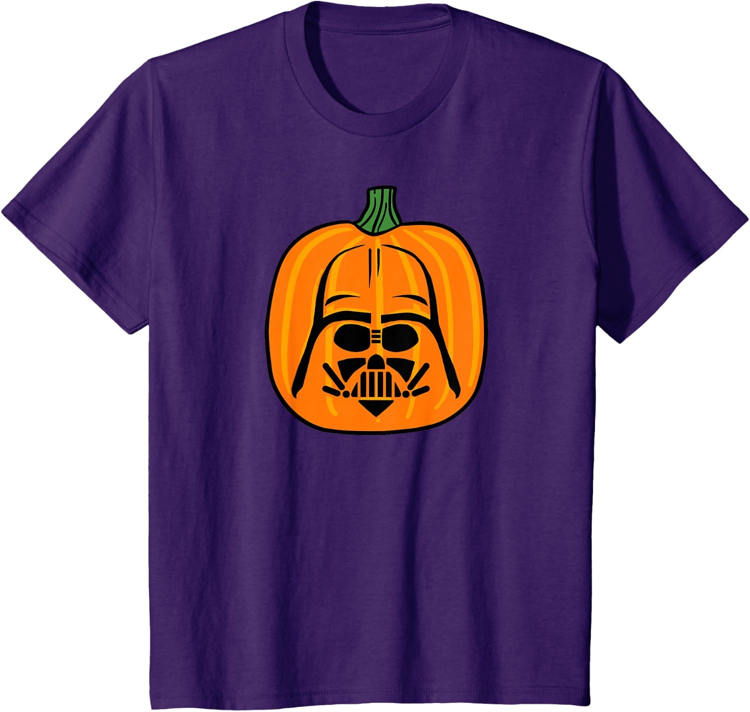 image:imageAmazon Essentials Star Wars Darth Vader Halloween Pumpkin Jack OLantern TShirtPurple