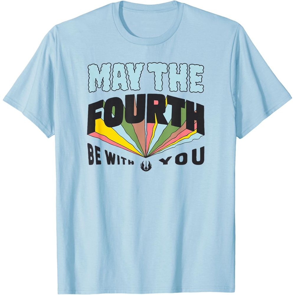 image:imageAmazon Essentials Boys May the Fourth Be With You Multi Color TShirt Blue SmallBaby Blue