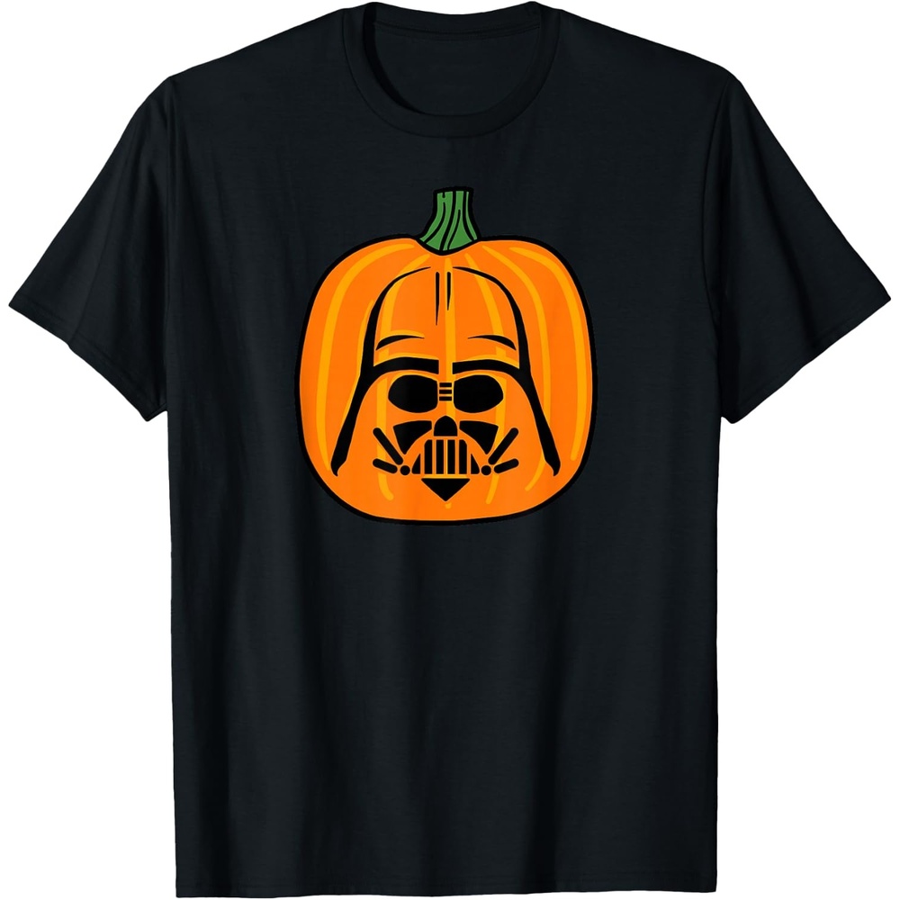 image:imageAmazon Essentials Star Wars Darth Vader Halloween Pumpkin Jack OLantern TShirtBlack