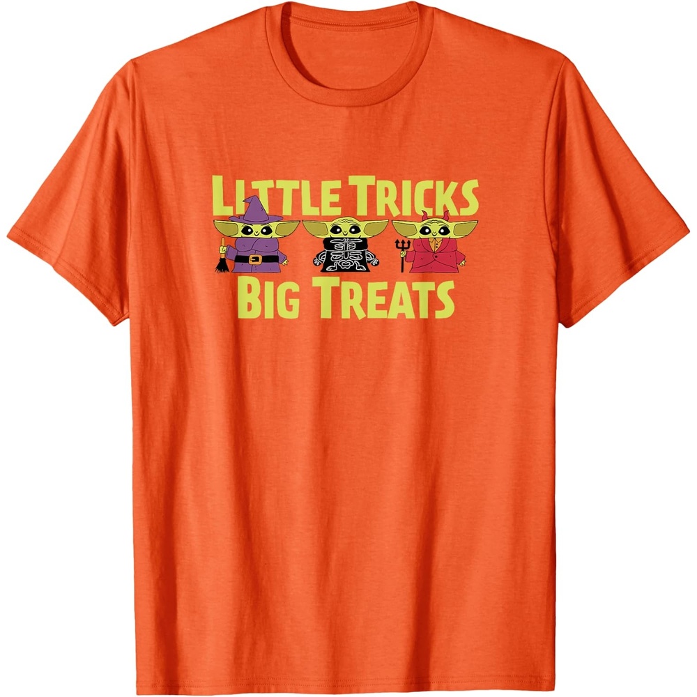 image:imageAmazon Essentials The Mandalorian Spooky Grogu Halloween Costumes Little Trick TShirtOrange