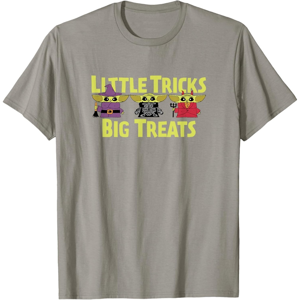 image:imageAmazon Essentials The Mandalorian Spooky Grogu Halloween Costumes Little Trick TShirtSlate Grey