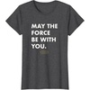 Amazon Essentials Disney | Marvel | Star Wars | Princess Men’s Short Sleeve T-Shirt, Black, Small(Dark Heather Grey)