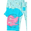 Amazon Essentials Disney | Marvel | Star Wars Babies, Toddlers and Girls’ Pajama Set(Princess Mermaid Hair)