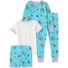 Amazon Essentials Disney | Marvel | Star Wars Babies, Toddlers and Girls’ Pajama Set(Star Wars Mandalorian Friends)