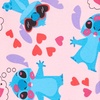 Amazon Essentials Disney | Marvel | Star Wars Babies, Toddlers and Girls’ Pajama Set(Stitch Hugs)