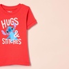 Amazon Essentials Disney | Marvel | Star Wars Babies, Toddlers and Girls’ Pajama Set(Stitch Hugs)