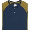 Amazon Essentials Disney | Marvel | Star Wars Boys and Toddlers’ Soft Cotton Long-Sleeve Henley T-Shirts, Pack of 2(2-pack Star Wars Icons)