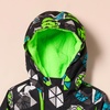 Amazon Essentials Disney | Marvel | Star Wars Boys and Toddlers’ Warm Puffer Coats(Neon Star Wars)