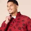 Amazon Essentials Disney | Marvel | Star Wars Men’s Polar Fleece Quarter-Zip Mock Insulated Jackets, Soft Fleece(Marvel Logo)